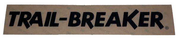Decal, Trail-Breaker, Black
