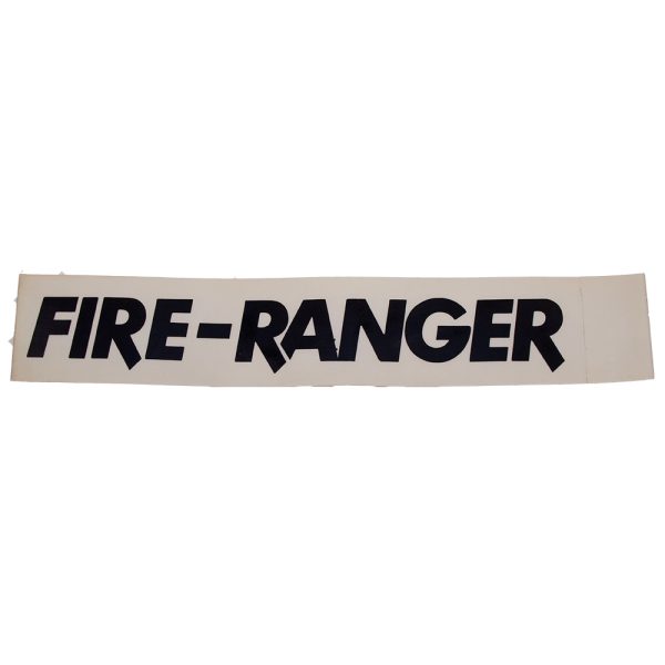 Decal, Fire Ranger